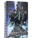 Attack on Titan Notizbuch mit 3D-Effektgruppe