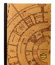 Harry Potter Notebook with Light Marauder's Map