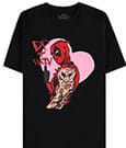 Deadpool T-Shirt I Heart You Size L
