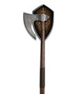 LOTR Replik 1:1 Kriegsaxt Rohan 85 cm