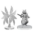 Pathfinder Deep Cuts Unpainted Miniatures Procyal (Raccoon Agathion) & Zoaem (Ring Archon)