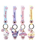 Sanrio Peach Series Keychain with Hand Strap Hello Kitty and Friends Display (12)