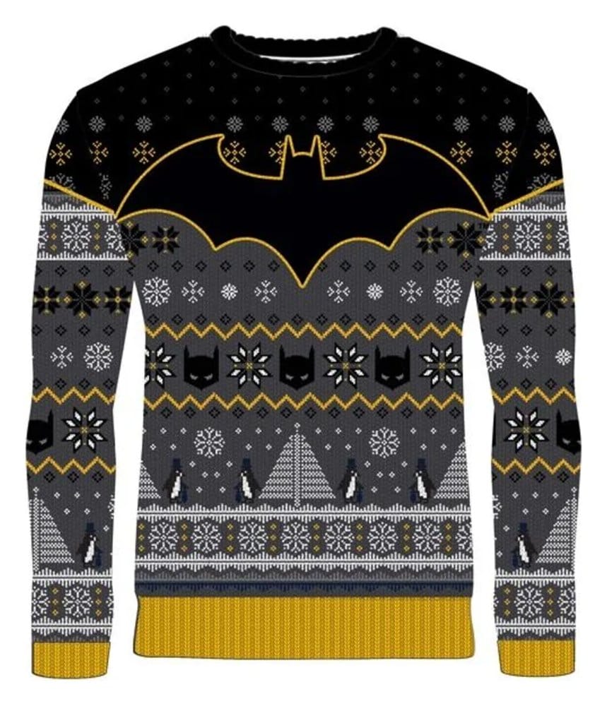 Batman Christmas Sweater Penguin Size XXL