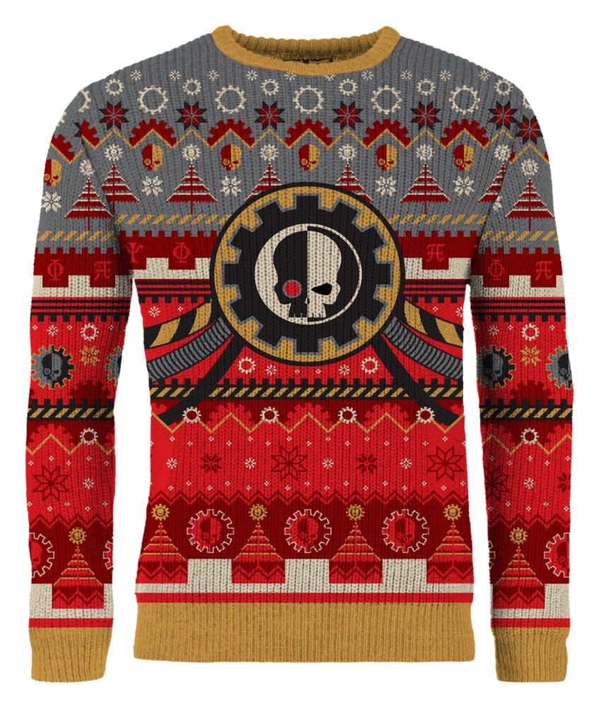 Warhammer 40,000 Christmas Sweater Admech Size XL