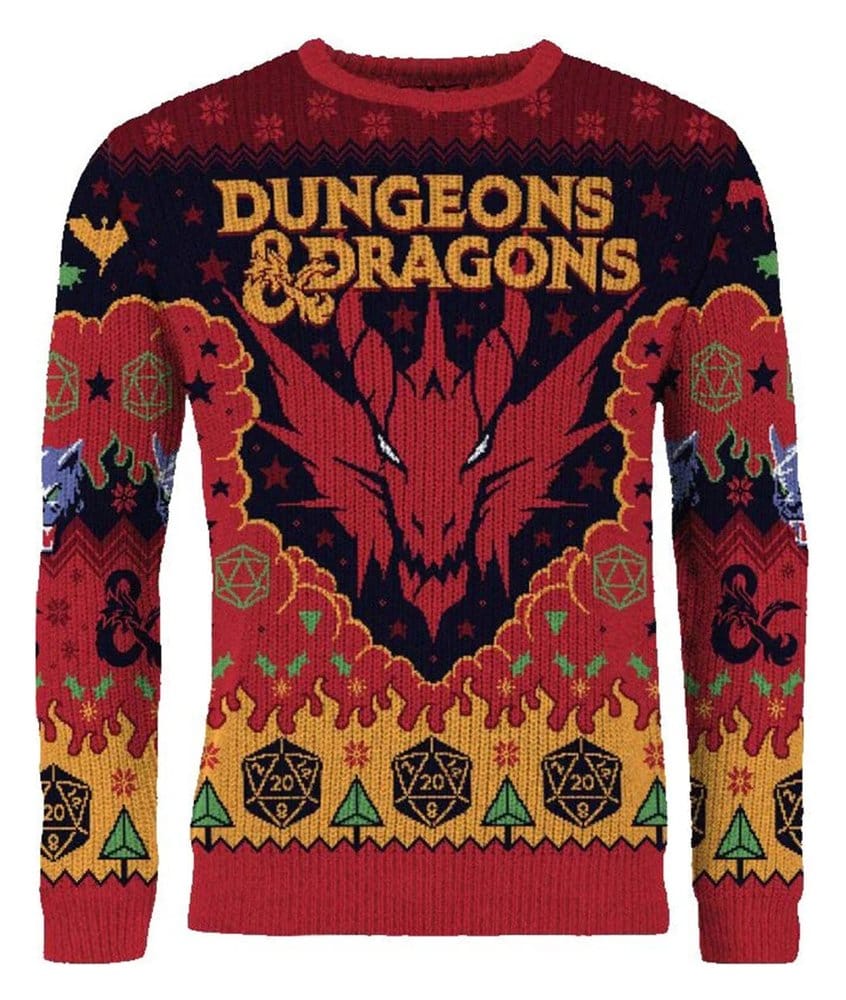 Dungeons & Dragons Christmas Sweater Size L