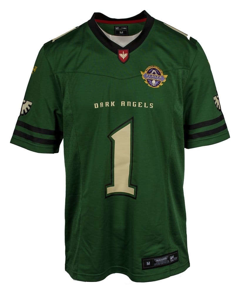 Warhammer 40,000 Sports Jersey Shirt Dark Angels - S