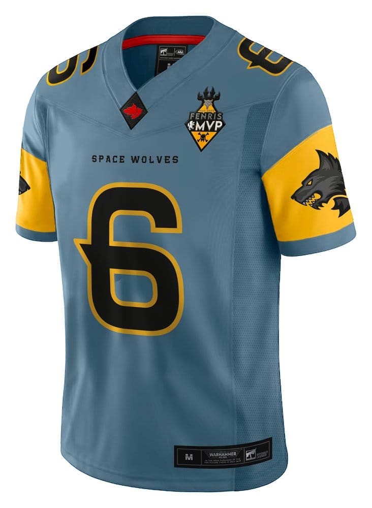 Warhammer 40,000 Sports Jersey Shirt Space Wolves - M