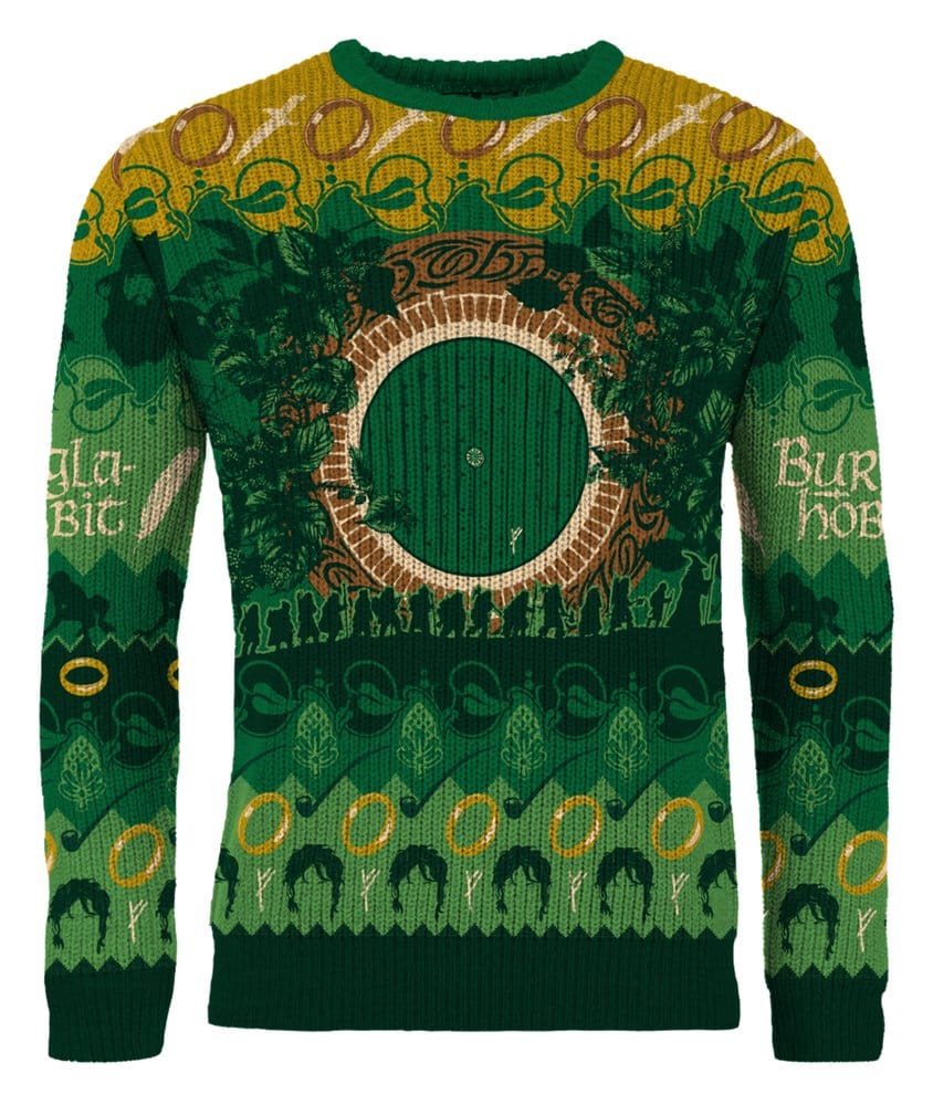 Lord of the Rings Christmas Sweater The Shire Size XL