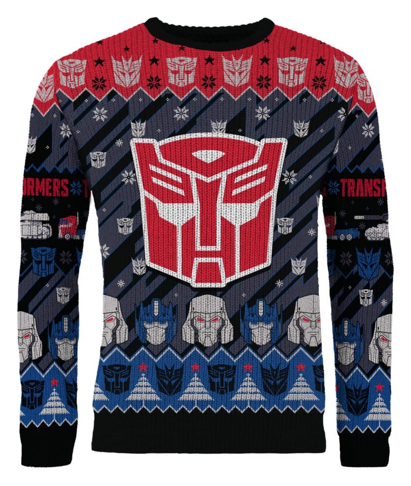 Transformers Christmas Sweater Size M