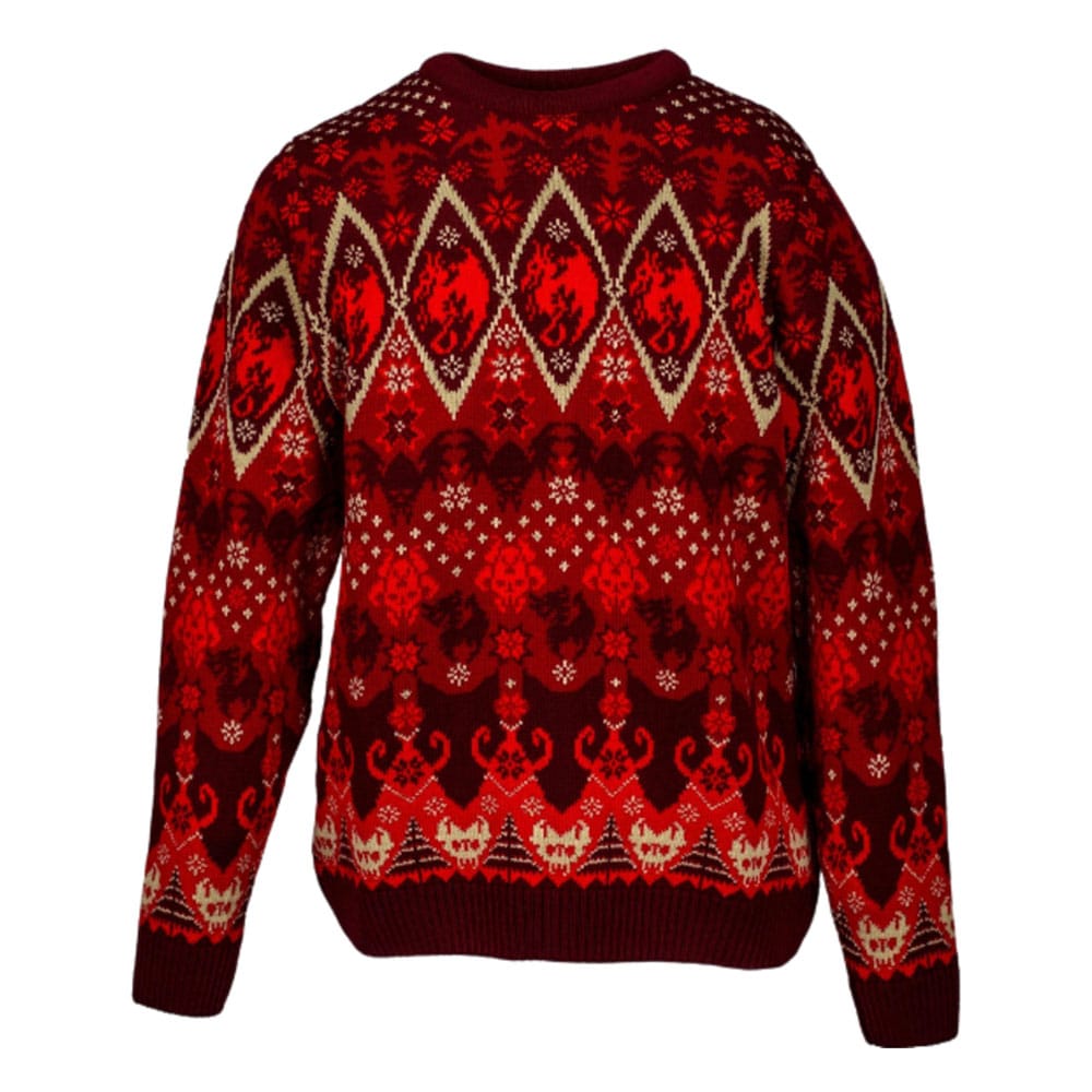 Warhammer Age of Sigmar Christmas Sweater Soulblight Gravelords Size S