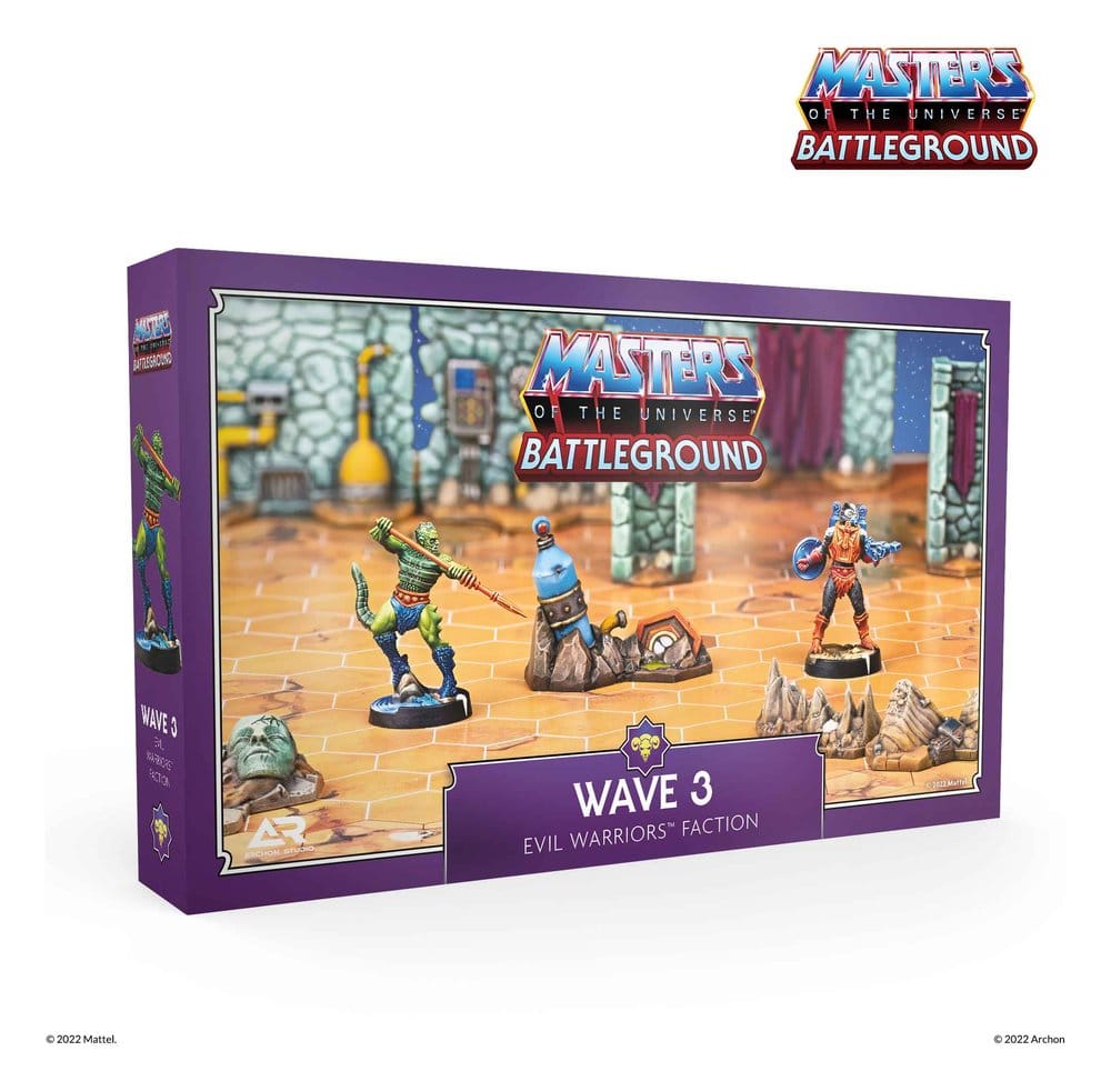 Masters of the Universe: Battleground Miniatures Game Wave 3: Evil Warriors Faction *English Version*