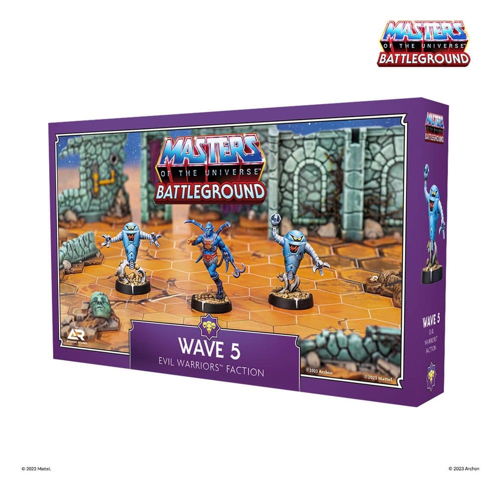 Masters of the Universe: Battleground Miniatures Game Wave 5: Evil Warriors faction *Spanish Version*