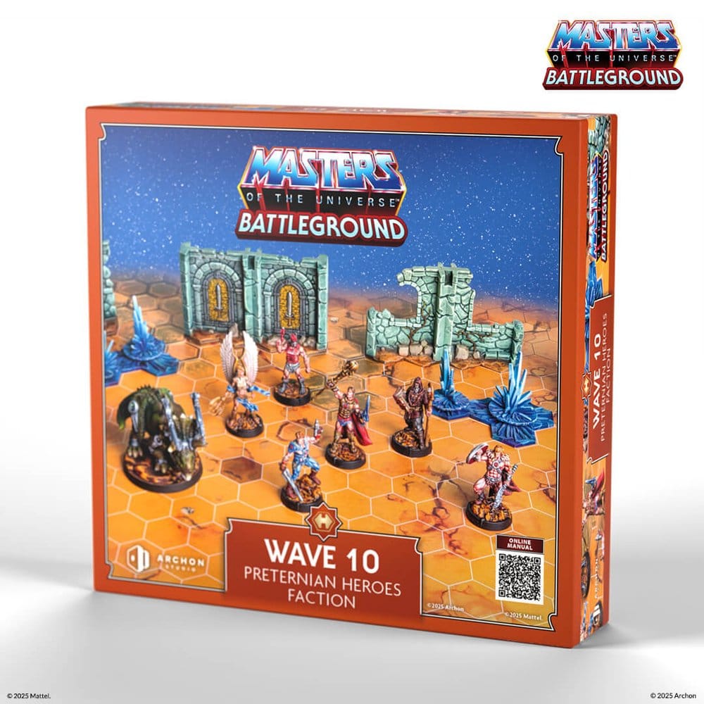 Masters of the Universe: Battleground Miniatures Game Wave 10: Preternian Heroes Faction *Spanish Version*