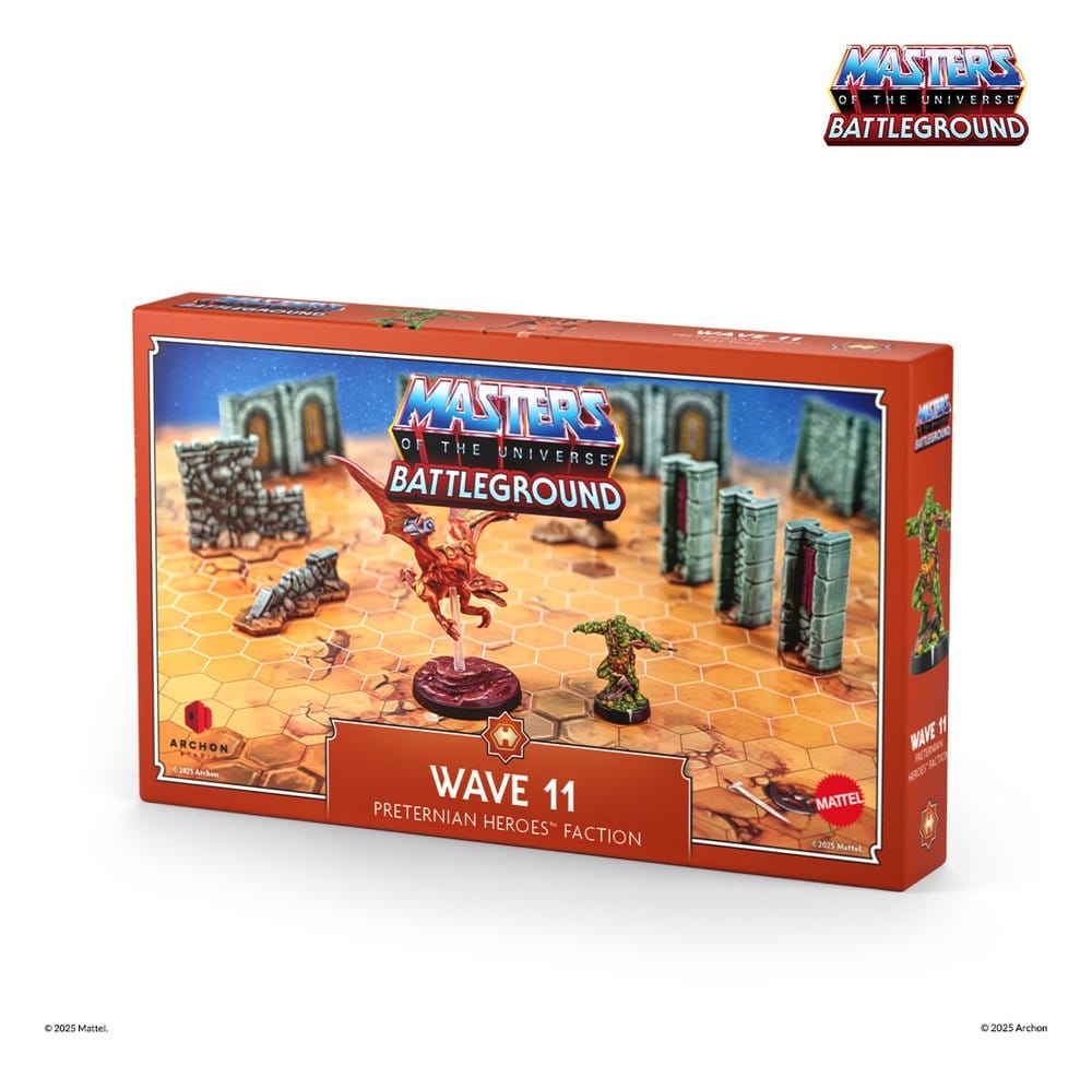 Masters of the Universe: Battleground Miniatures Game Wave 11: Preternian Heroes (Moss Man / Turbodactyl) *Spanish Version*