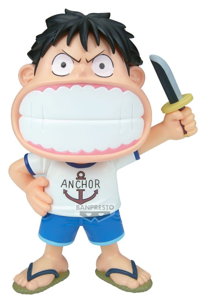 One Piece Big Sofvimates PVC Statue Monkey D. Luffy 15 cm