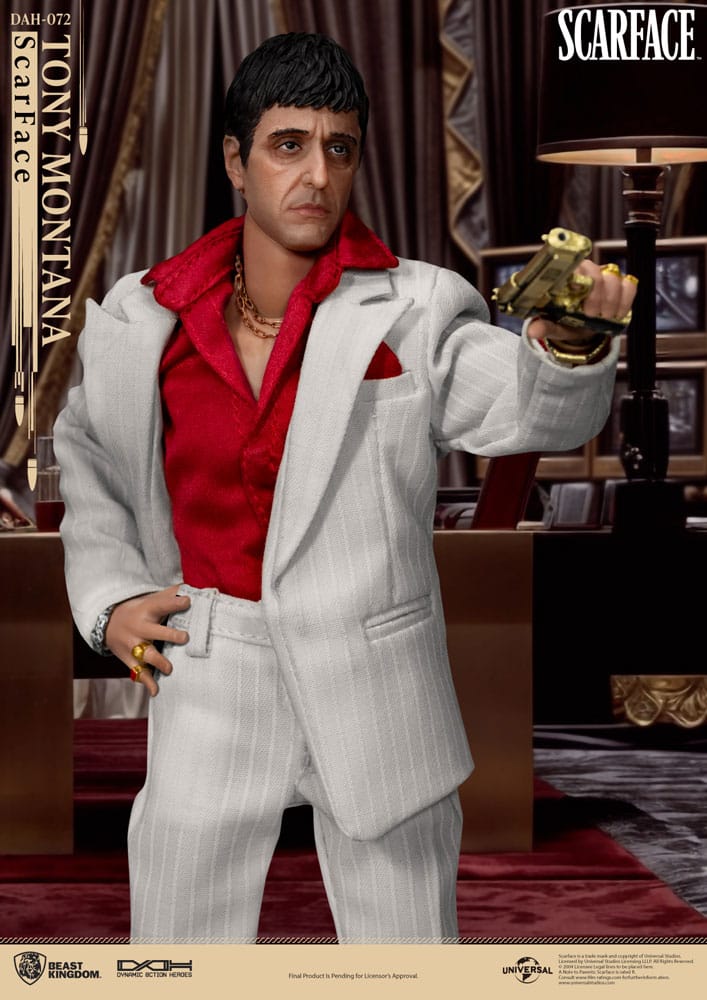 スカーフェイス Tony Montana フィギュア サウンド 希少 Scarface (1983) Action Figure Tony Montana 20 cm