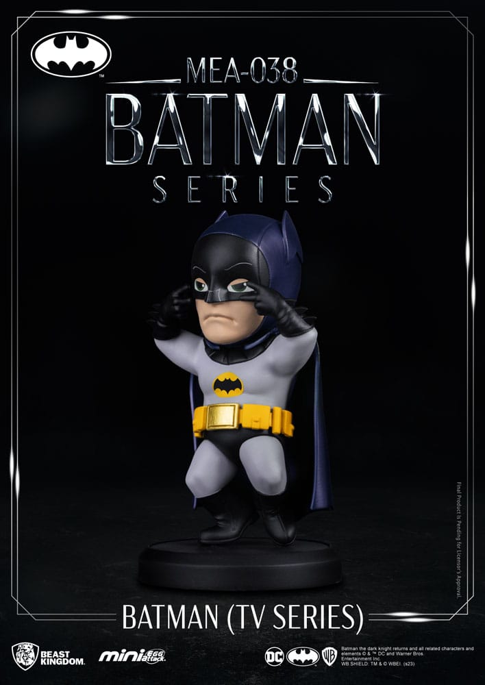 DC Comics Mini Egg Attack Figur Batman (1966 TV-Serie) 8 cm