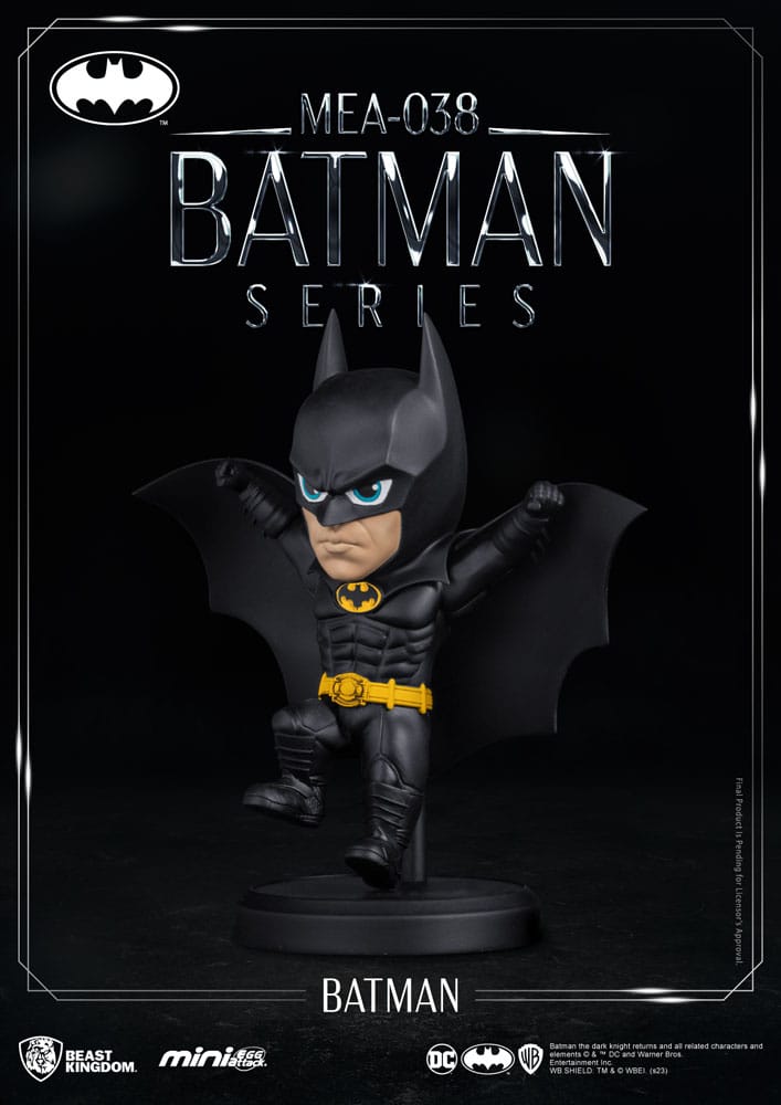 DC Comics Mini Egg Attack Figur Batman (1989 Film) 8 cm