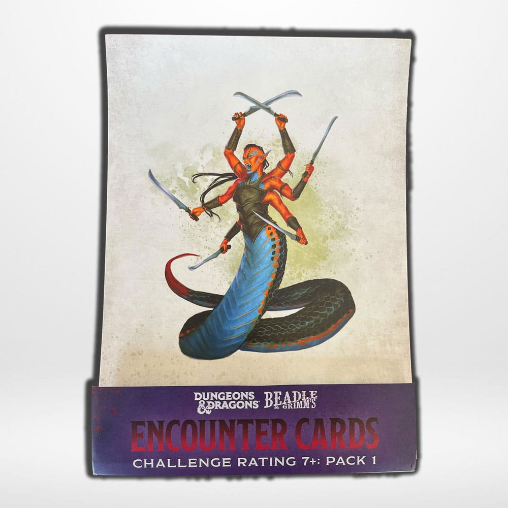 Dungeons & Dragons RPG Encounter Cards Challenge Rating 7+: Pack 1 *english*