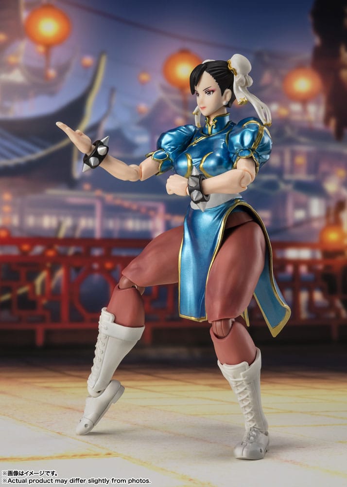 Street Fighter SH Figuarts Actionfigur Chun-Li (Outfit 2) 15 cm