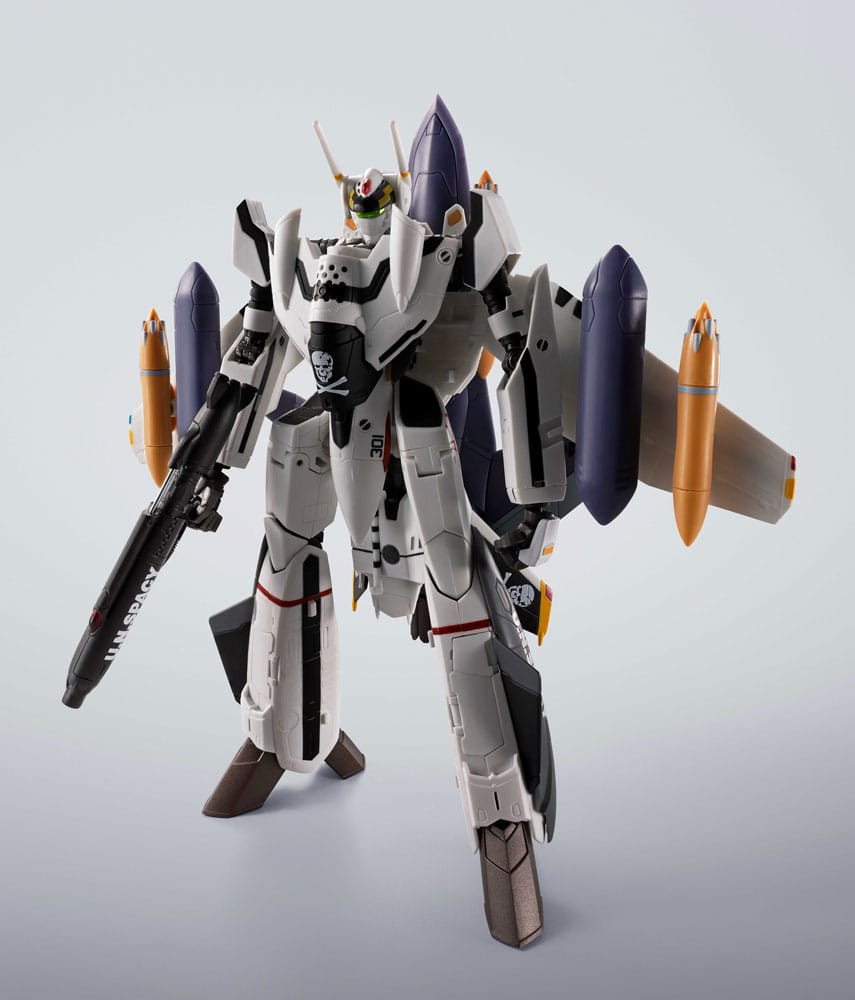 Macross 7 Hi-Metal R Action Figure VF-0S Phoenix (Roy Focker Use) & QF