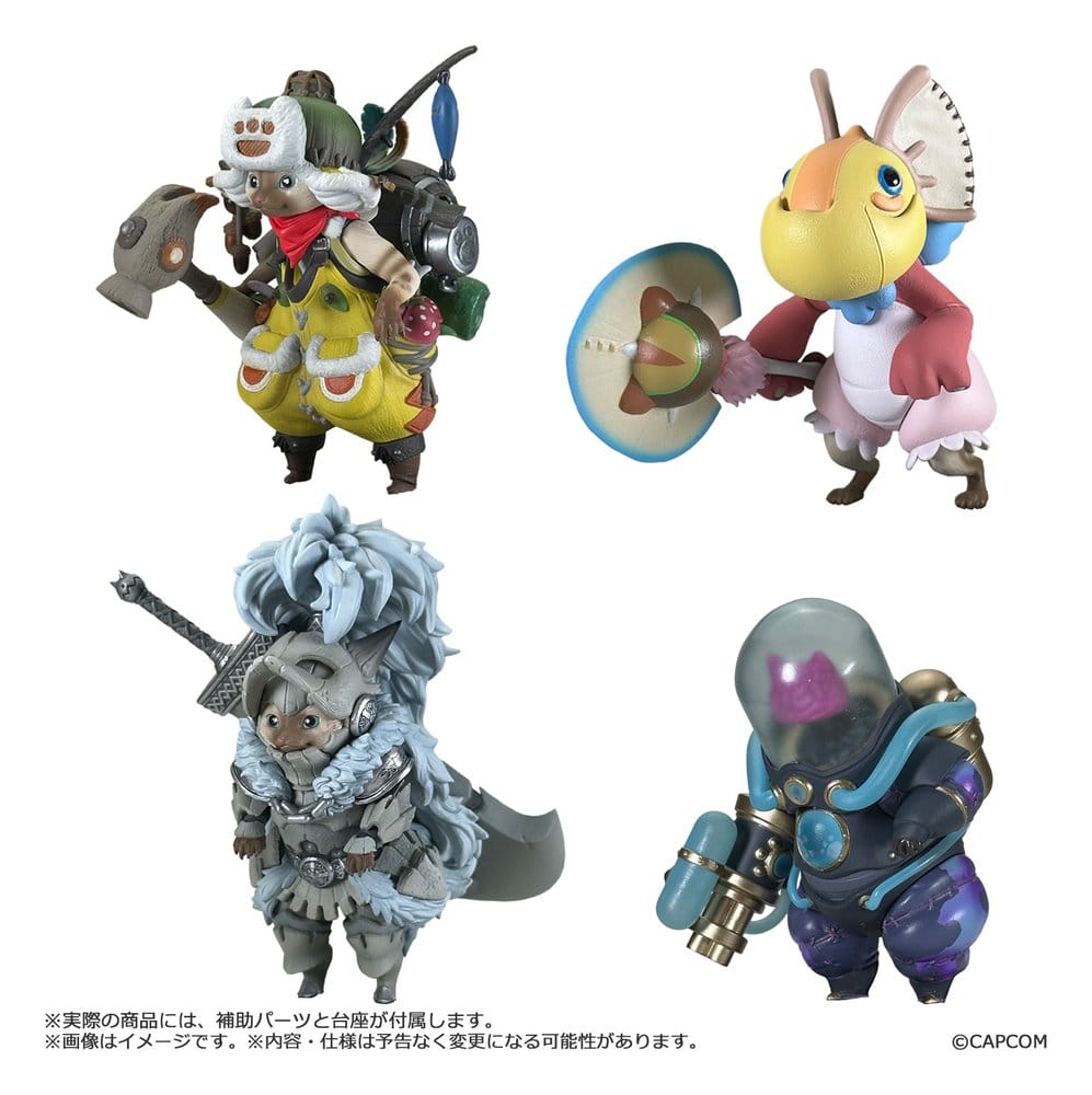 Monster Hunter Standard Model Plus Mini Figure Palico Collection Vol.