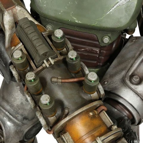 Fallout 4 Lebensgroße Statue T-51b Power Armor 213 cm