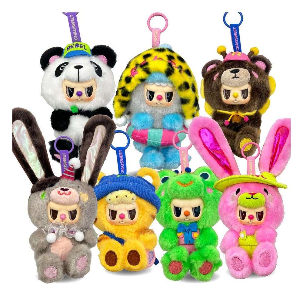 Rebel Bears Vinyl Plush Figures Blind Box Sweet Zoo Display 10 cm (6)