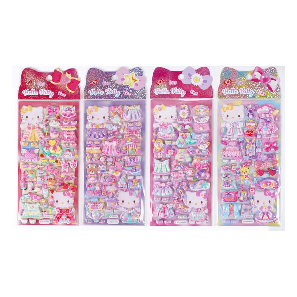 Hello Kitty and Friends Sticker Hello Kitty Puffy Assortment (20)