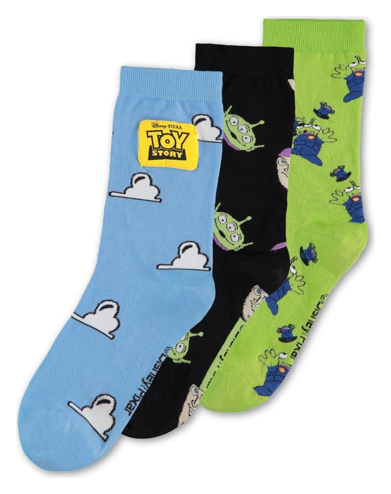 Toy Story 5 Socks 3-Pack Crew 39-42