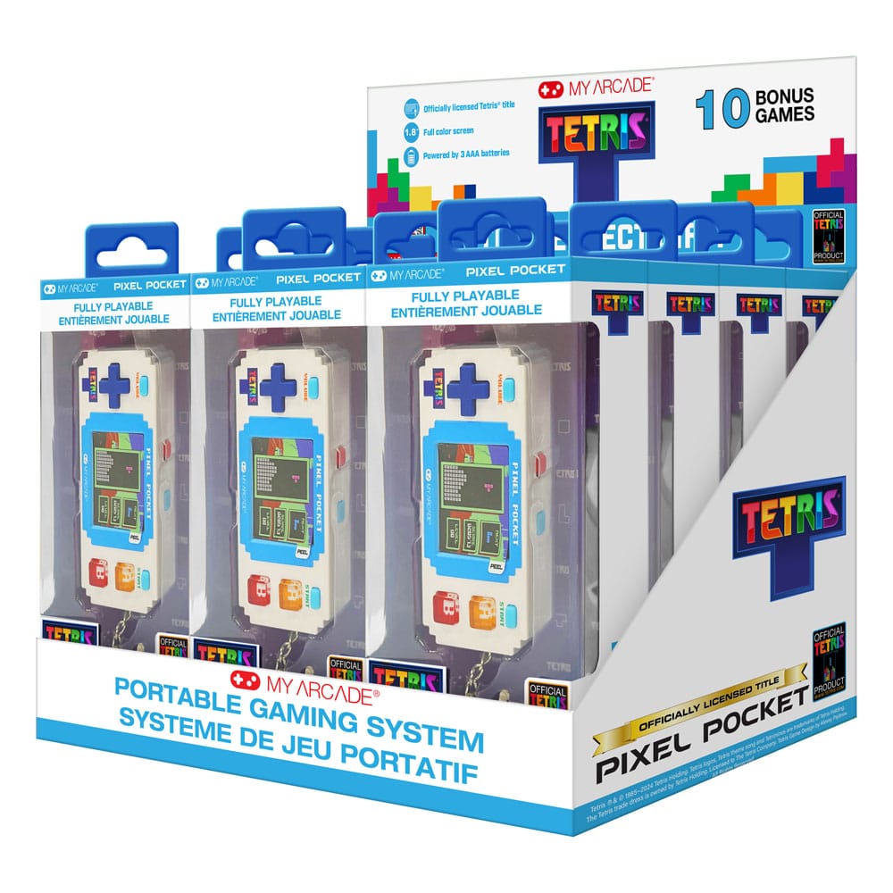 Tetris Mini Portable Gaming System Pixel Pocket Display (12)