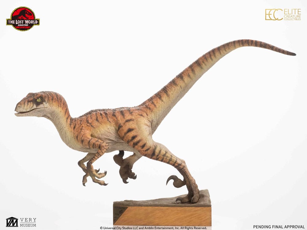 Jurassic Park Statue 1/4 The Lost World: Jurassic Park Männlicher Velociraptor 63 cm
