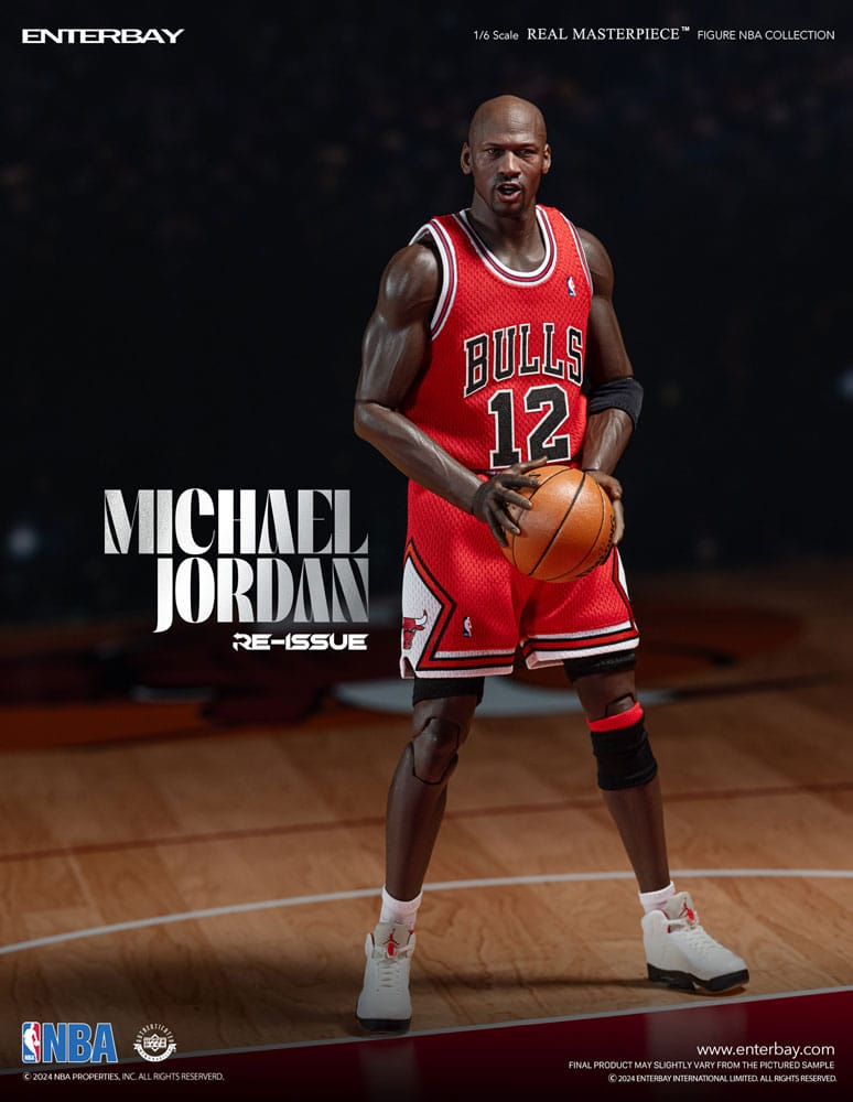 NBA Collection Real Masterpiece Action Figure 1/6 Michael Jordan I'm B