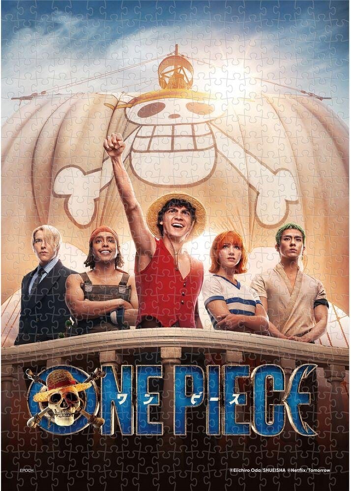 One Piece 500-piece puzzle Straw Hats Crew