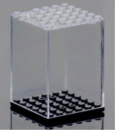 Evoretro Acrylic Display Case for mini figures Single Stackable