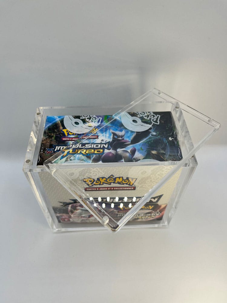 acrylic booster box display case Evoretro for Boxes / Elite Trainer Boxes Golisopod Discounts today The Most Expensive Expedition Type:OP14+OP13