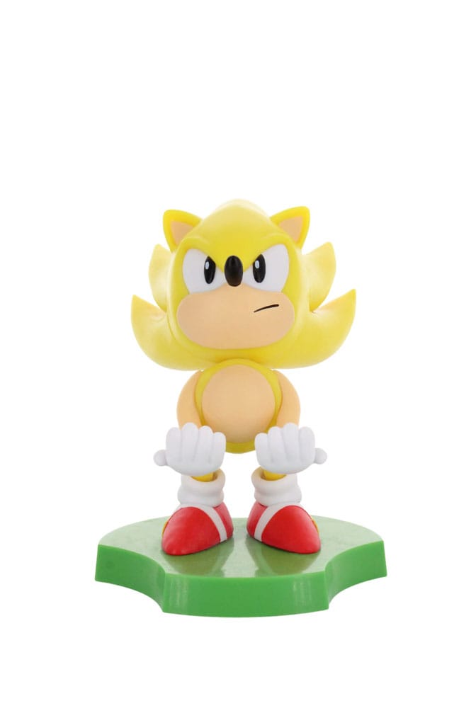 Sonic The Hedgehog Holdem Cable Guy Super Sonic 10 cm