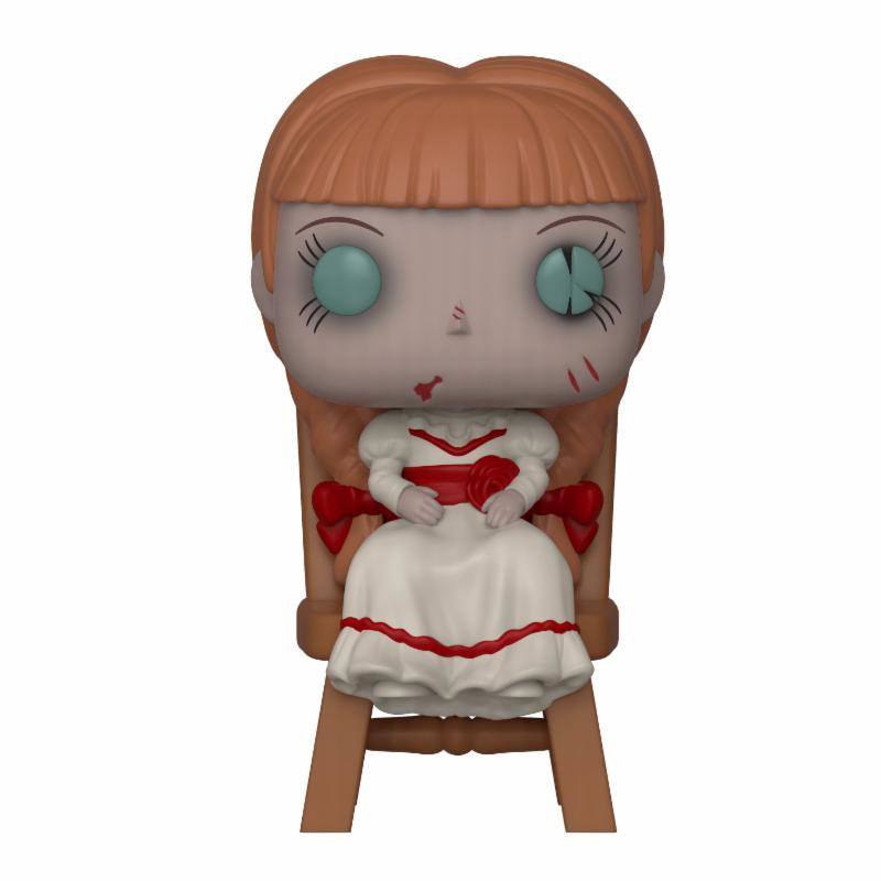 Das beschwörende POP! Filme Vinylfigur Annabelle im Stuhl 9 cm