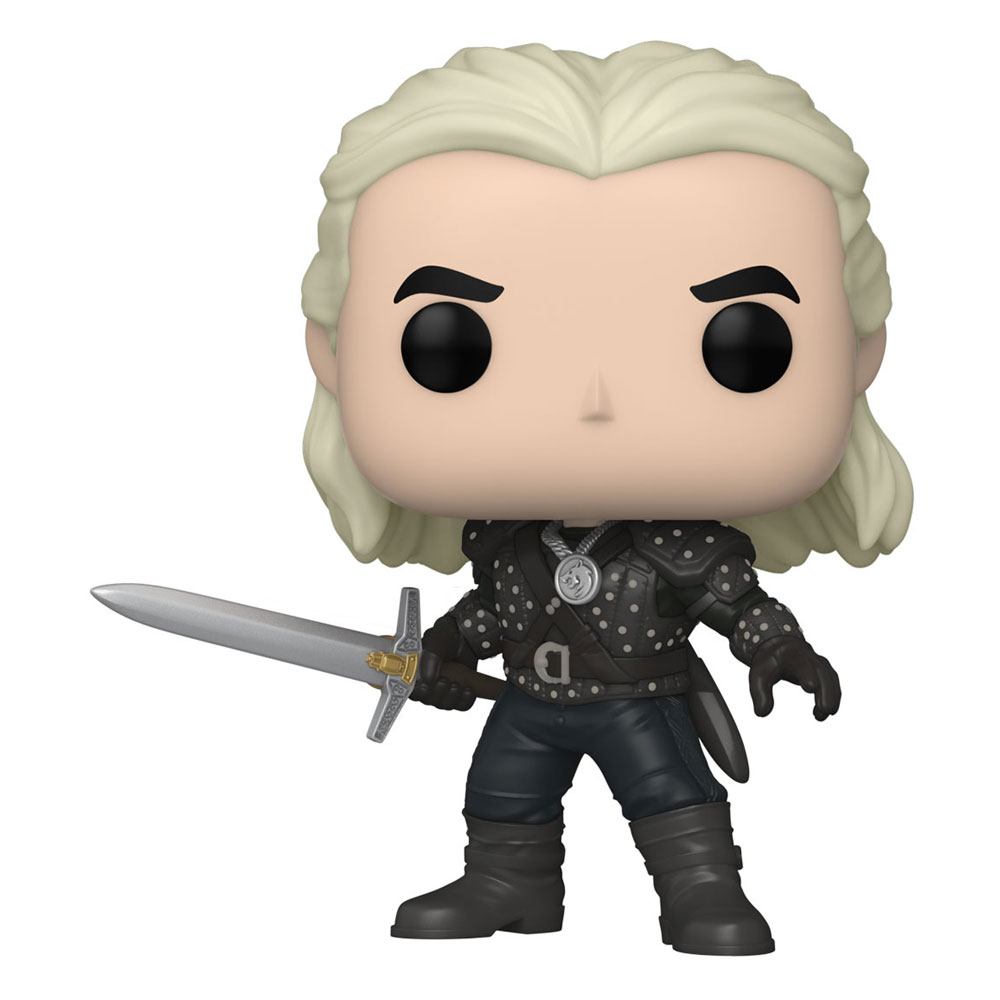 The Witcher POP! TV Vinyl Figur Geralt 9 cm (6er Karton)