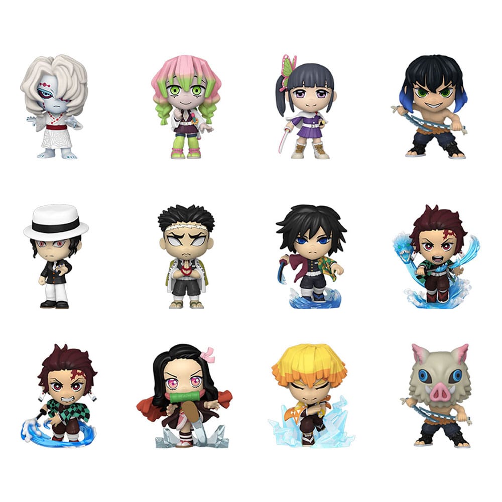Demon Slayer Mystery Minis Vinyl-Minifiguren, 6 cm Display (12)
