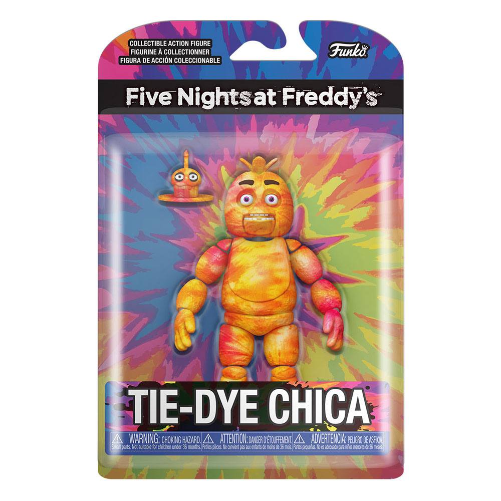 Fünf Nächte bei Freddy's Actionfigur TieDye Chica 13 cm