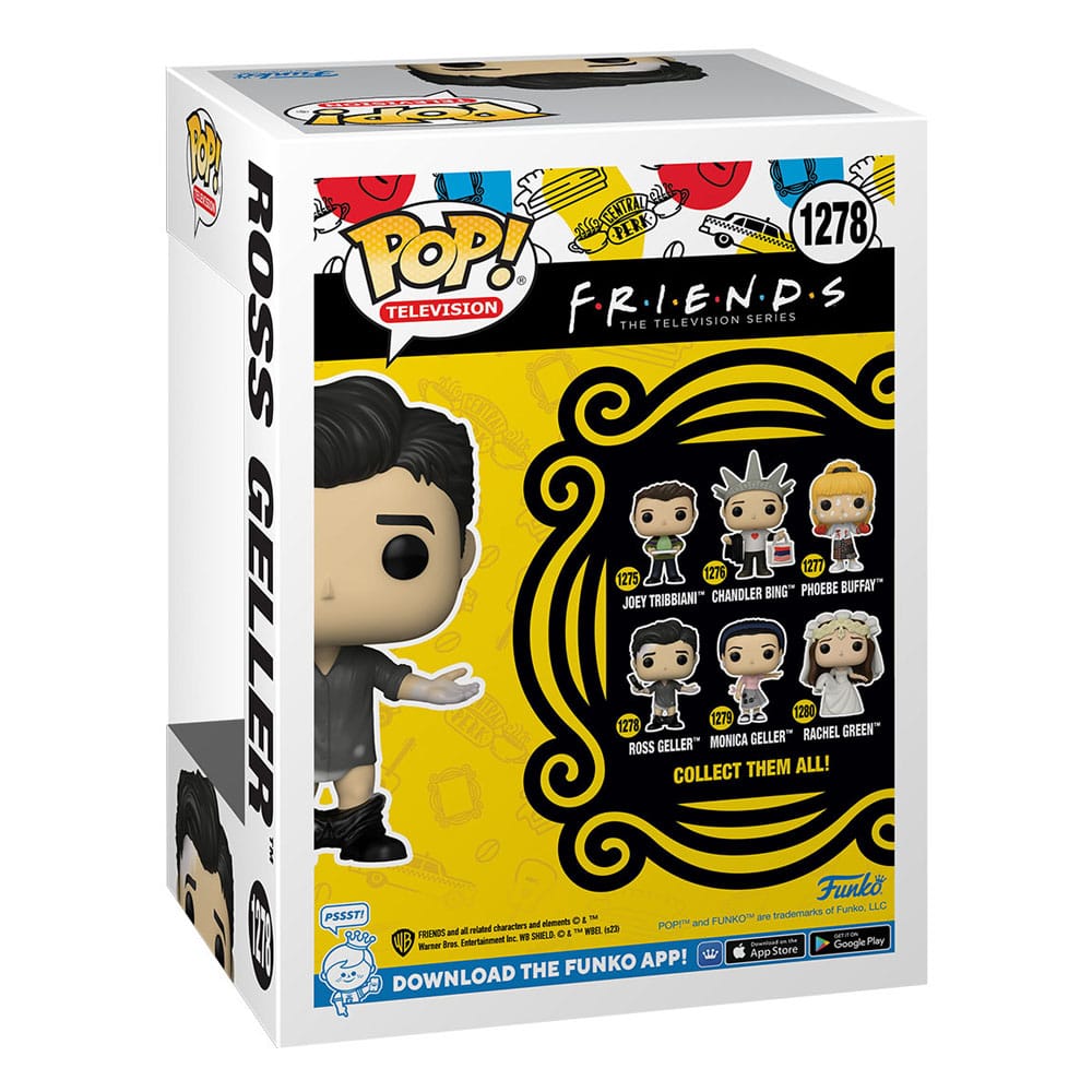 Freunde POP! TV-Vinylfigur Ross mit Lederhose 9 cm