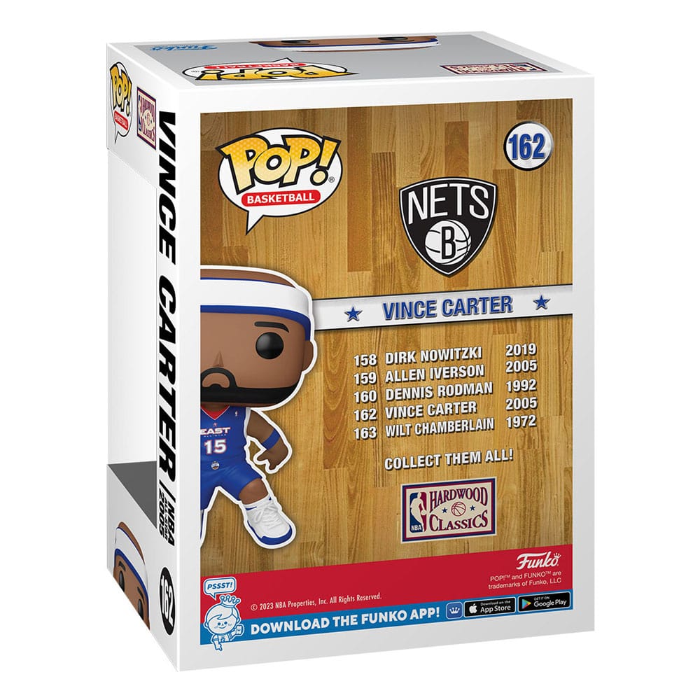NBA-Legenden POP! Sportliche Vinylfigur Vince Carter (2005) 9 cm