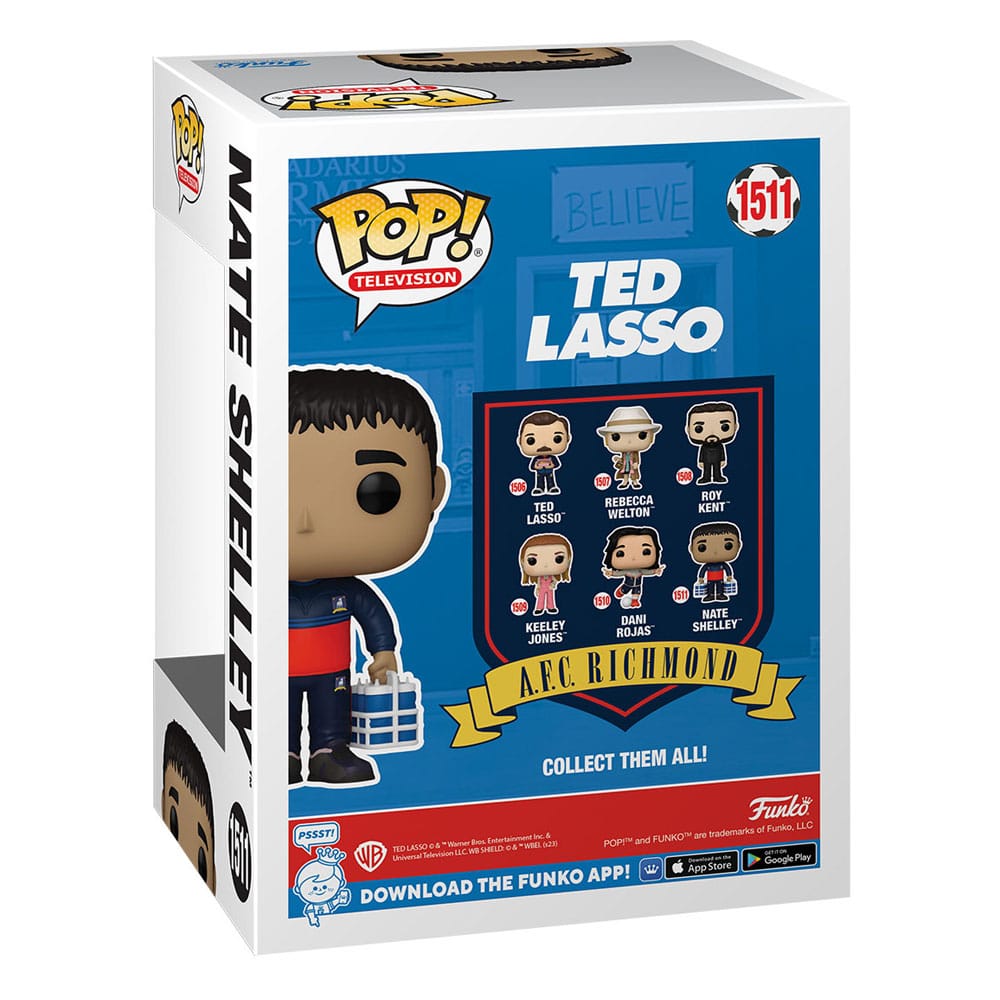 Ted Lasso POP! TV-Vinylfigur Nate mit Wasser 9 cm