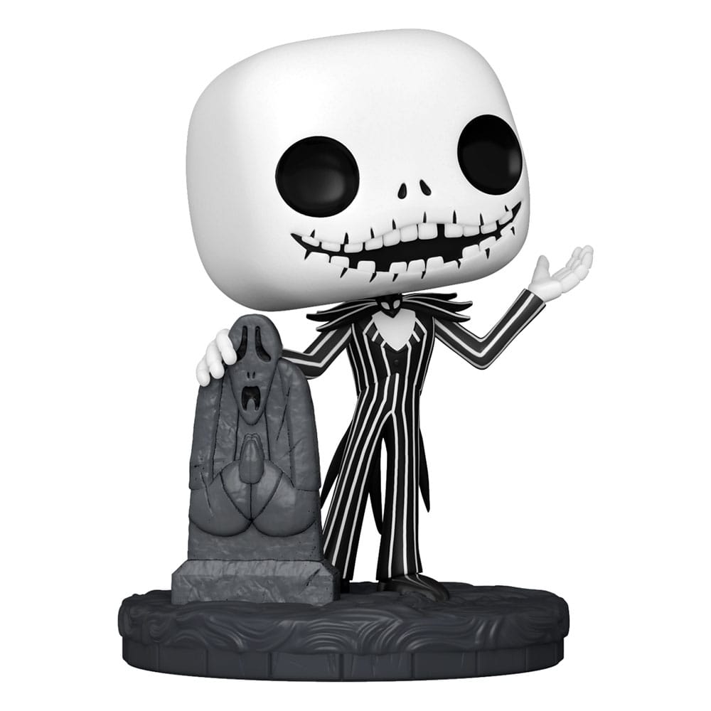 Nightmare before Christmas 30. POP! Disney Vinylfigur Jack mit Grabstein 9 cm
