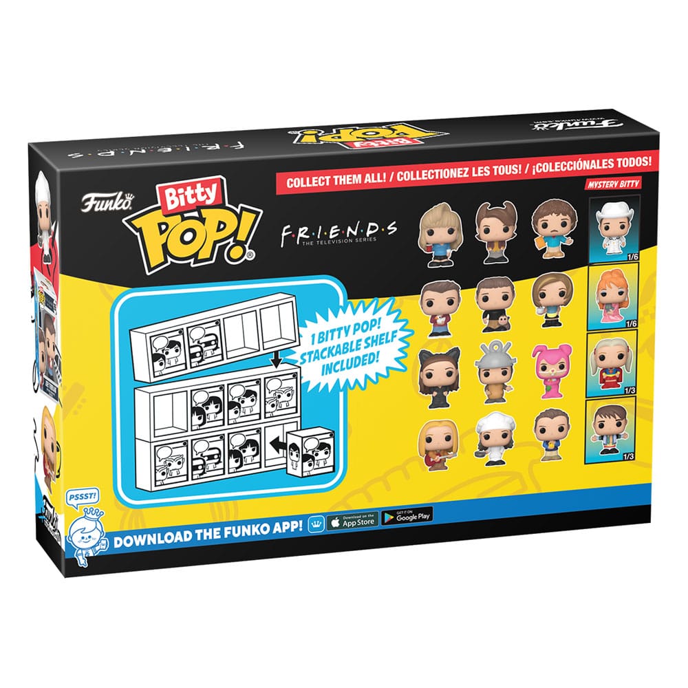 Freunde Bitty POP! Vinylfiguren 4er-Pack Monica als Catwoman 2,5 cm