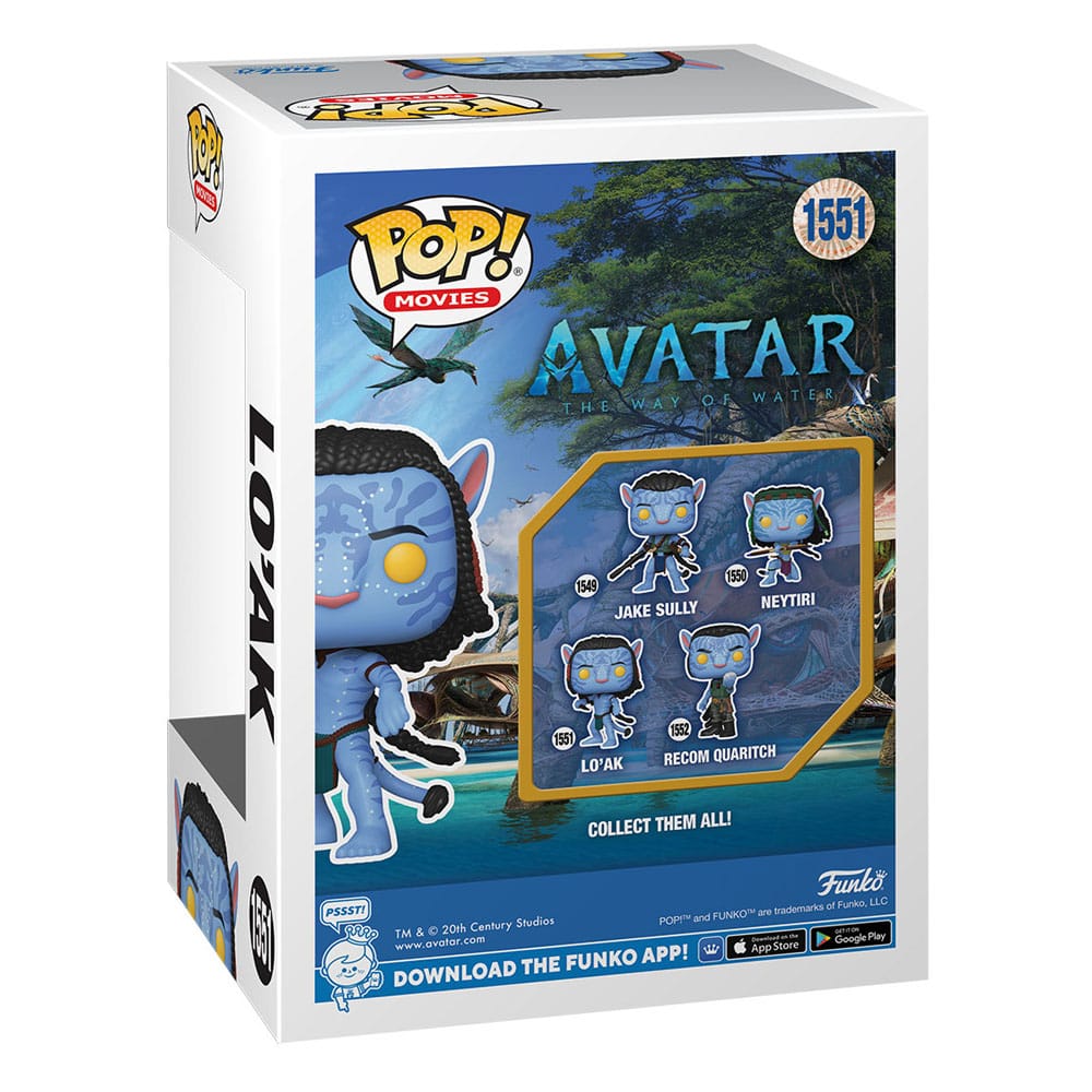 Avatar: Der Weg des Wassers POP! Filme Vinylfigur Lo'ak 9 cm