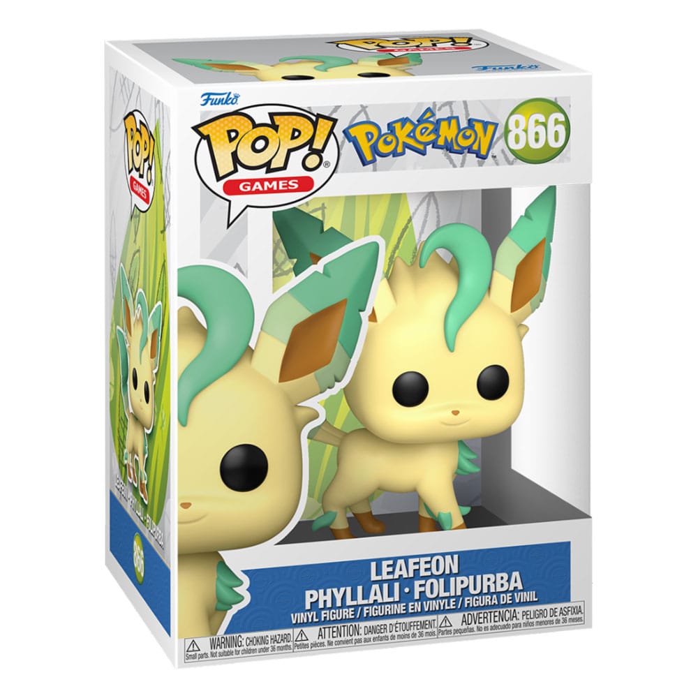Pokemon POP! Games Vinylfigur Leafeon (EMEA) 9 cm