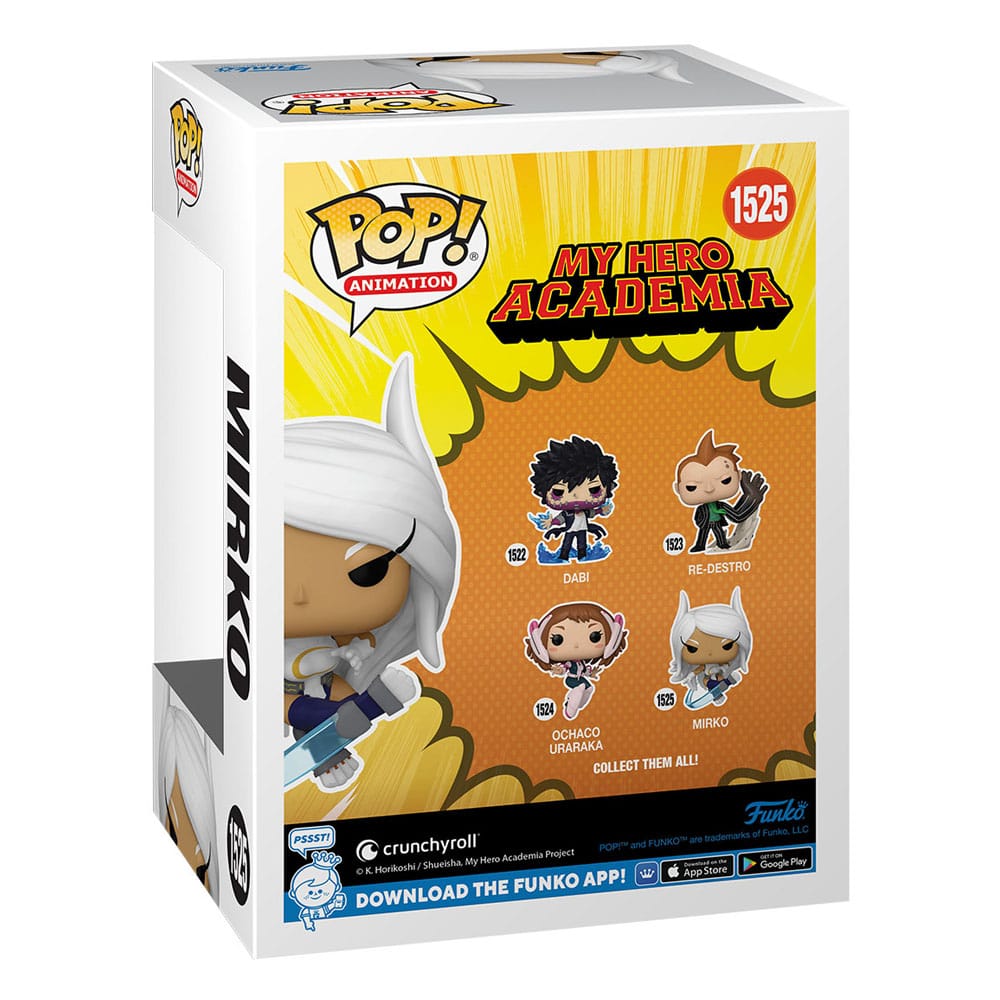 My Hero Academia – Hero League Baseball POP! Animations-Vinylfigur Mirko 9 cm