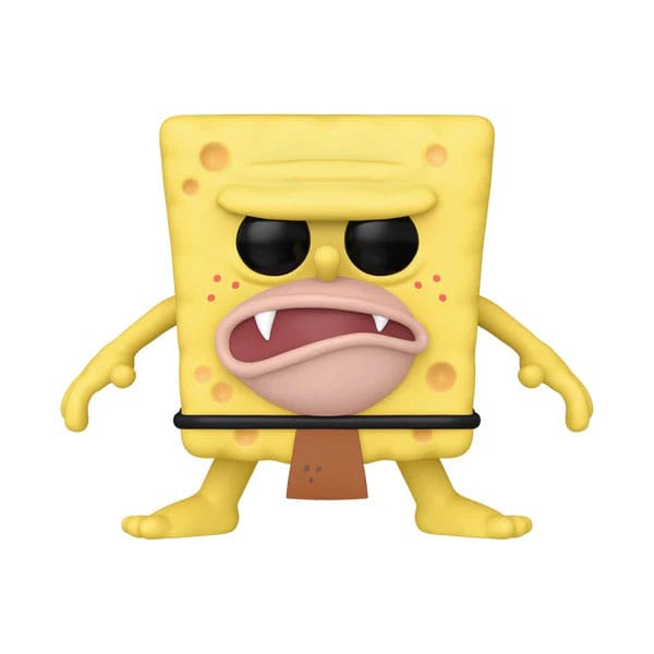 SpongeBob Schwammkopf POP zum 25-jährigen Jubiläum! Vinylfigur Caveman SB 9 cm